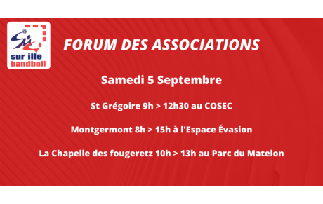 FORUM DES ASSOCIATIONS 