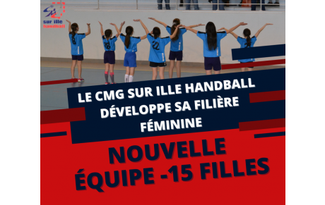 Création d'un équipe - 15 Filles