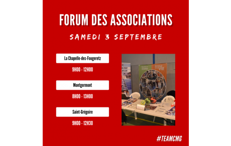 FORUM DES ASSOCIATIONS 2022/2023