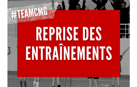 REPRISE DES ENTRAINEMENTS
