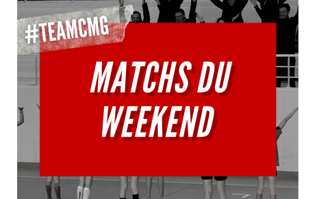 MATCHS DU WEEKEND DU 11 ET 12 MARS