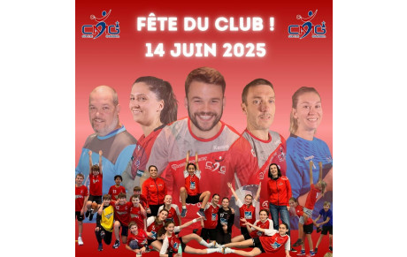 Fête du Club - Samedi 14 Juin 2025
