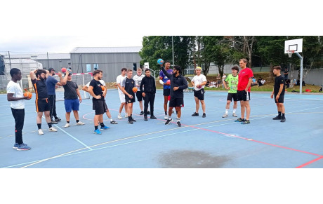 Après-midi sportif et convivial avec le CFA de Montgermont !